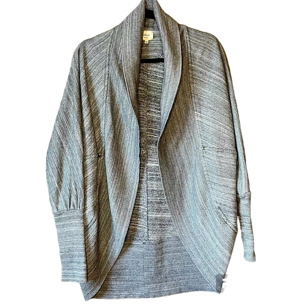 Aritzia/Wilfred Diderot Light Gray Cocoon Shrug Women’s Size Medium